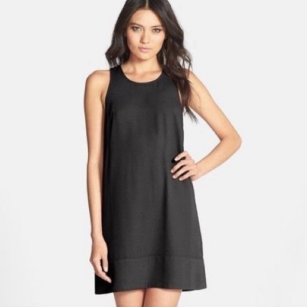 Tildon Black Shift Dress Size XS